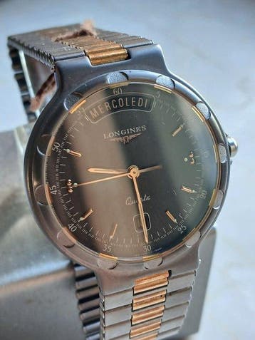 Longines Conquest,N.O.S.,Titanio e Oro - Zonder minimumprijs