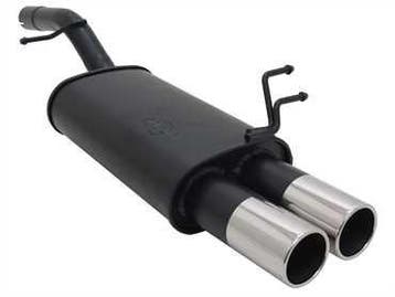 Sportuitlaat Ford Fiesta MK6 2001-2008 - 2 x 76mm, Verzenden, Nieuw