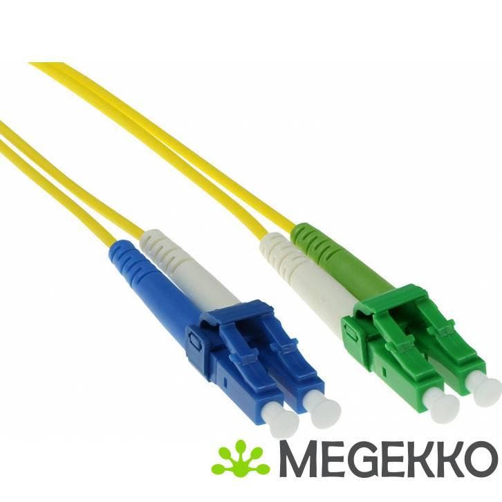 ACT 1 meter LSZH Singlemode 9/125 OS2  glasvezel patchkabel, Computers en Software, Pc- en Netwerkkabels, Nieuw, Verzenden