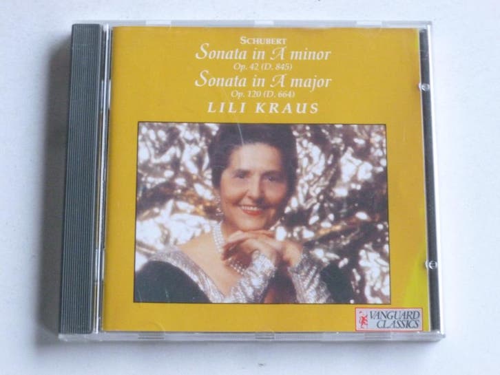 Schubert - Sonata / Lili Kraus, Cd's en Dvd's, Cd's | Klassiek, Zo goed als nieuw, Verzenden