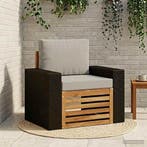 vidaXL Buiten Midden Sofa Naturel, Verzenden, Nieuw