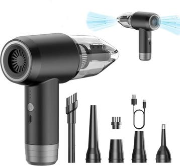 Multifunctionele 6-in-1 Handstofzuiger - 45% Voordeel, Kruimeldief, Ophalen of Verzenden, Zo goed als nieuw, Minder dan 1200 watt