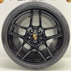 Porsche 997 2/4 ORIGINELE 19”Carrera S II zwart met banden, Gebruikt, Banden en Velgen, 305 mm, Personenwagen
