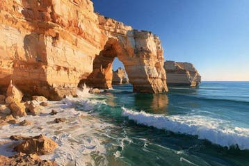 Iconica - Algarve: Portal to the Ocean - unique 1/1 XXL (100