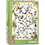 Butterflies Puzzel (1000 stukjes) | Eurographics - Puzzels, Verzenden, Nieuw