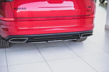 Maxton Diffuser Splitter Skoda Kodiaq RS Mk1 / Mk1 Facelift, Verzenden