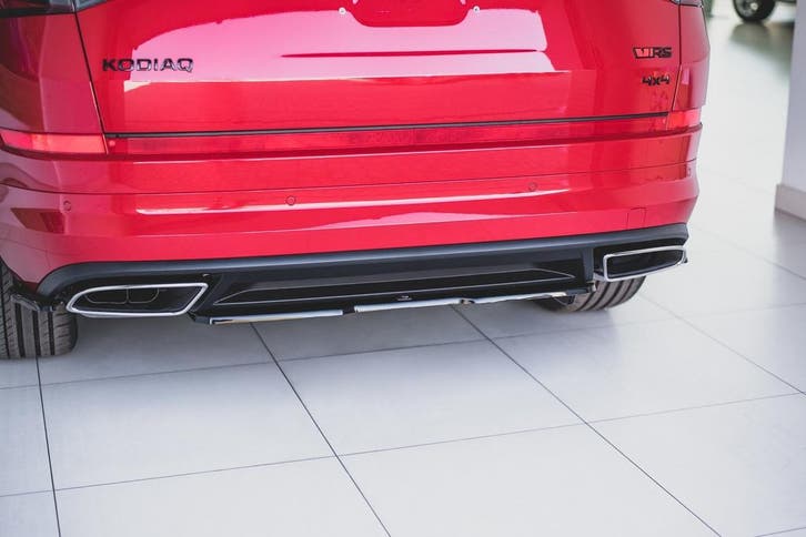 Maxton Diffuser Splitter Skoda Kodiaq RS Mk1 / Mk1 Facelift, Auto diversen, Tuning en Styling, Verzenden