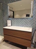 Badkamerspiegel 120cm met 2x LED en sensorschakelaar - 9 PKW, Ophalen, Nieuw, Overige typen