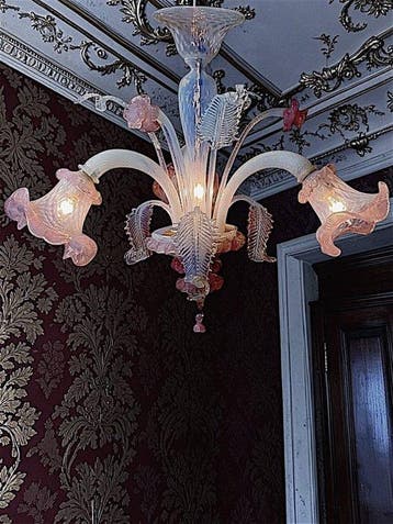 Kroonluchter - Muranoglas - Murano handgemaakt, Antiek en Kunst