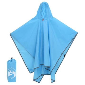 vidaXL Regenponcho met capuchon 2-in-1 ontwerp 223x145 cm, Verzenden, Nieuw