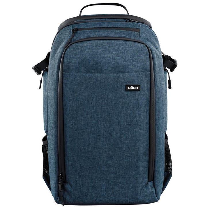 Dörr Photo Backpack Prag Pro blauw, Audio, Tv en Foto, Fotografie | Fototassen, Nieuw, Overige merken, Ophalen of Verzenden