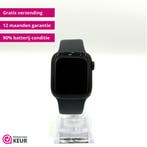 Apple Watch Serie 8 41mm Midnight | 90% batterij | Garantie, Stressniveau, Verzenden, Zwart, IOS