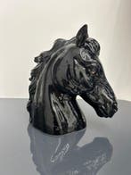 Beeld, Cavallo Nero - 30 cm - Keramiek