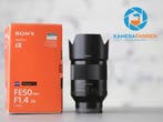 Sony FE 50mm F/1.4 ZA ZEISS Planar T* - Nieuwstaat!, Ophalen of Verzenden, Zo goed als nieuw, Standaardlens