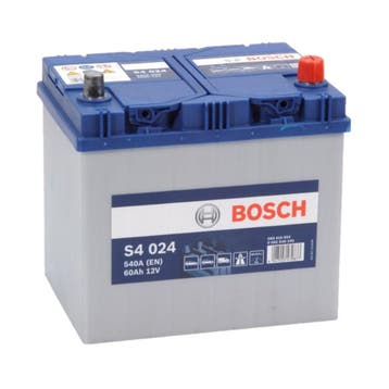 Bosch Auto accu 12 volt 60 ah Type S4024, Ophalen of Verzenden, Nieuw