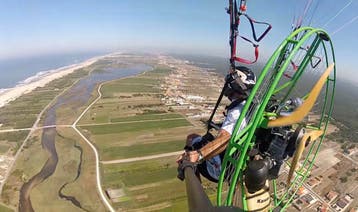 Paramotor vakantie Portugal (inclusief in onze opleiding), Nieuw, Gemotoriseerd