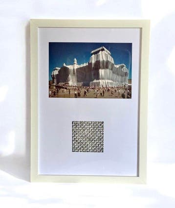 Christo & Jeanne-Claude - Wrapped Reichstag, Antiek en Kunst