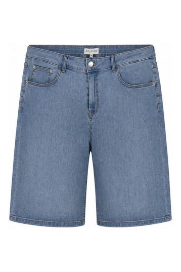 Anytime Korte broek in maat 48 Blauw, Anytime, Verzenden, Zo goed als nieuw, Blauw