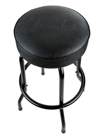 Fender Barkruk zwart logo 30 inch, Verzenden, Nieuw