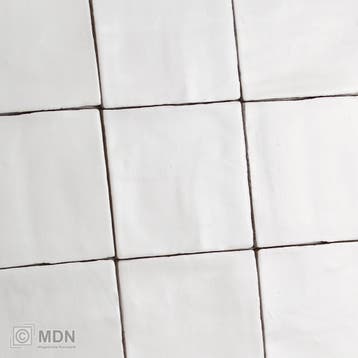 Handvorm tegels mat wit 13x13, Doe-het-zelf en Verbouw, Tegels, Verzenden, Nieuw