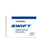 2004 SUZUKI SWIFT INSTRUCTIEBOEKJE ENGELS, Auto diversen, Handleidingen en Instructieboekjes