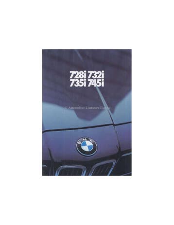 1979 BMW 7 SERIE BROCHURE NEDERLANDS, Nieuw, BMW, Author