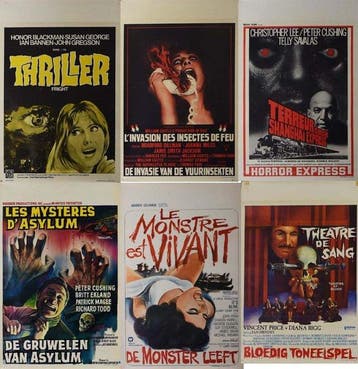 Christopher Lee, Peter Cushing, Vincent Price - 70s Horror, Nieuw