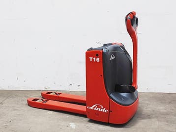 LINDE T16 ELEKTRO PALLETTRUCK - 1000 x 550 mm, Linde, Ophalen of Verzenden, 1000 tot 2000 kg, Palletwagen