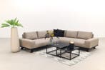 VDG Barcelona Sunbrella loungeset - Taupe, Verzenden, Nieuw, Overige materialen, Loungeset