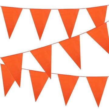 Bohemian style gevlochten haarbandje oranje, Verzenden, Nieuw, Versiering, Oranje of Koningsdag