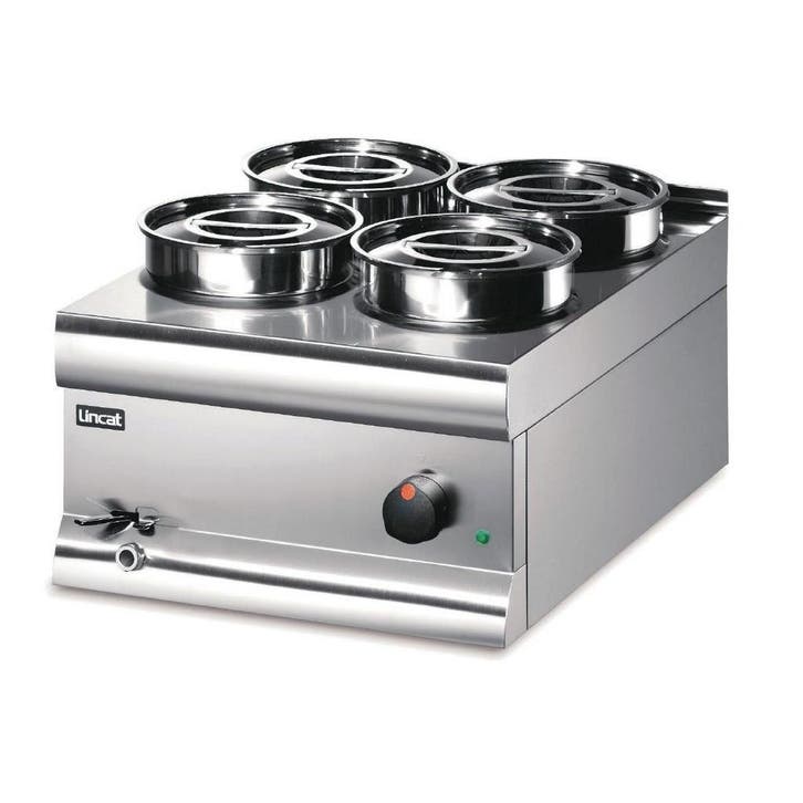 Silverlink 600 bain marie BS4W | 4 x 4,5L | RVS | 32,5 x..., Zakelijke goederen, Horeca | Keukenapparatuur, Verzenden