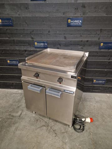 Bakplaat | grillplaat | Ambach | elektrisch | RVS | 400V |, Gebruikt, Fornuis, Frituur en Grillen