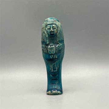 Replica van het oude Egyptische Porseleinen Ushabti met