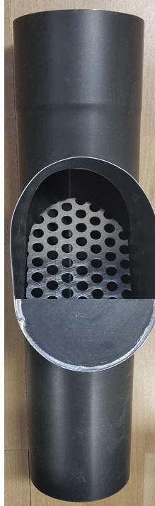 zinken loofafscheider - bladvanger Ø100 mm  -  Anthra zink, Ophalen of Verzenden, Nieuw
