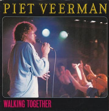 vinyl single 7 inch - Piet Veerman - Walking Together, Verzenden, Zo goed als nieuw, 7 inch, Pop