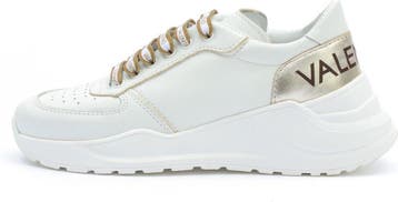 Valentino Shoes - maat 39 - Dames Sneakers - Wit/Goud, Verzenden, Nieuw