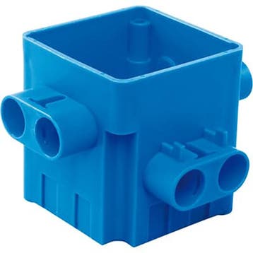 75mm Vierkante Doos Met 8x16mm Buis Inlaten - 7110.412 [2, Verzenden, Nieuw, Overige typen