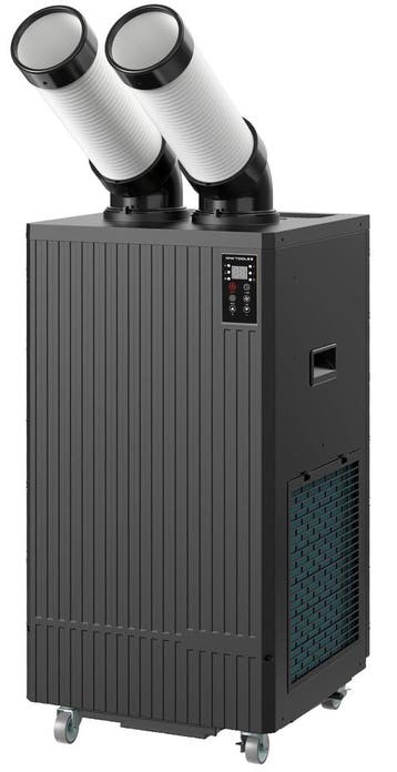 Spotcooler en mobiele airco 3500 W met 2 uitgangen MW Tools, Ophalen of Verzenden, Nieuw