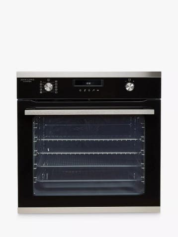 John Lewis JLBIOS645 Inbouw Oven 60 cm RVS met Stoomfunctie, Ophalen of Verzenden, Nieuw, 45 tot 60 cm