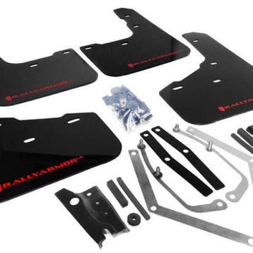 Rally Armor 13-19 Ford Fiesta ST Black UR Mud Flap w/Red, Ophalen of Verzenden, Nieuw