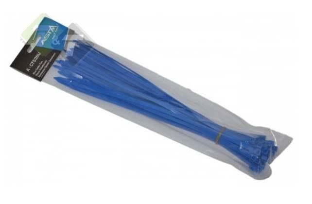 Kabelbinders Blauw - 5 X 300 Mm - Tiewraps - Tieraps - 50 De, Auto diversen, Autogereedschap, Nieuw, Ophalen of Verzenden