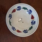 Boerenbont vintage Fruitschaal rond 19cm aardewerk, Huis en Inrichting, Keuken | Servies, Verzenden, Nieuw