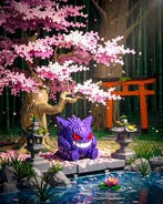 Makayhos - [Canvas] Gengar Garden – Silent Mischief, Nieuw