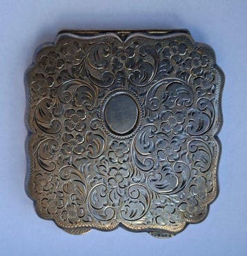 Doos - .800 zilver, Antiek en Kunst