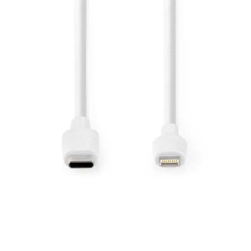 USB C naar Lightning kabel | 1 meter (480 Mbps, Wit), Verzenden, Nieuw
