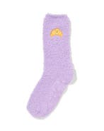 HEMA Huissokken maat 36-41 fluffy croissant lila, Verzenden, Nieuw