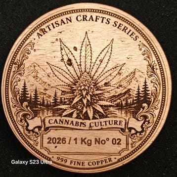 1 kilogram - Koper .999 - Artisan Crafts (Zonder