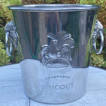 BRICOUT / M.O.D. MEAUX ARGIT - Champagne koeler - Aluminium, Antiek en Kunst