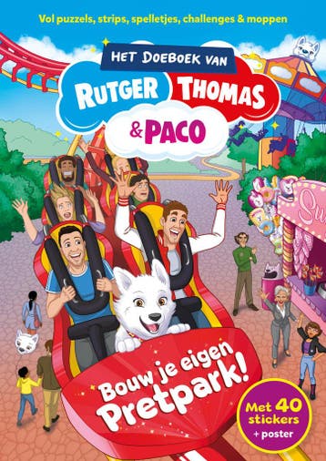Het doeboek van Rutger, Thomas & Paco / De avonturen van, Verzenden, Zo goed als nieuw, Rutger Vink