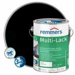 Remmers Multi-Lak 3 in 1 Diepzwart (RAL 9005), Verzenden, Nieuw